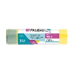 Пакеты для мусора с завязками Home Palisad 35 л x 15 шт. желтые, фото 1