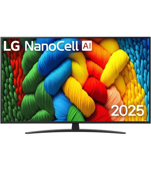 Телевизор LG 43' 43NANO81A6A черный DLED 4K UHD 60Hz Smart TV WebOS 2GB/8GB