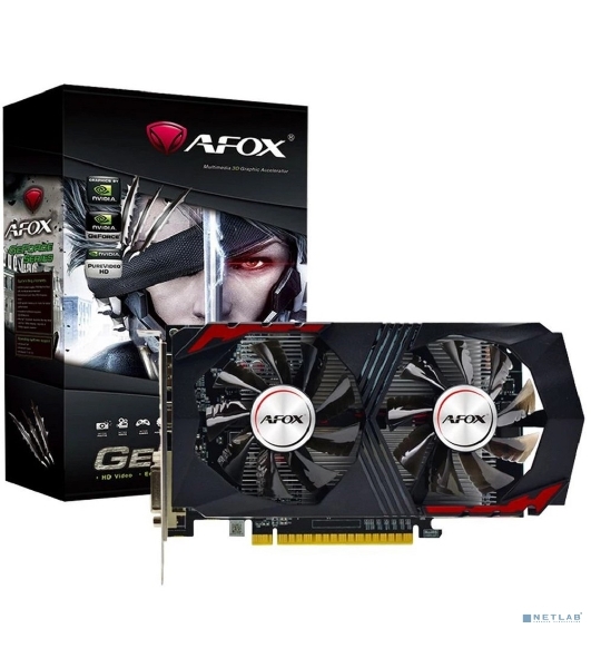 Видеокарта Afox GTX1050Ti GAMING 4GB GDDR5 128bit DVI DP HDMI 2FAN RTL
