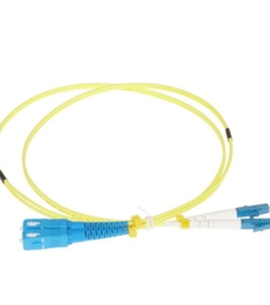 Патч-корд Hyperline FC-9-LC-SC-UPC-2M Патч-корд волоконно-оптический (шнур) SM 9/125 (OS2), LC/UPC-SC/UPC, duplex, LSZH, 2 м/FC-D2-9-LC/UR-SC/UR-H-2M-LSZH-YL