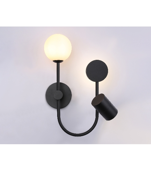 Светильник Ambrella light FL66389/3 BK черный 4W 4200K+G9+GU10 378*200*100