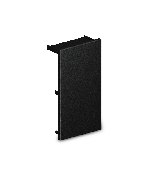 GL1058 BK черный заглушка для шинопровода Magnetic 220V 30.6*56*2 (2шт)