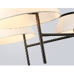 Люстра Ambrella light LH72453/5 BK/WH черный/белый Е14/5 max 40W D1000*290-1080, фото6