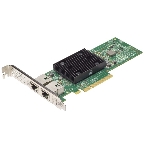 Сетевая карта Lenovo TCh TS ThinkSystem Broadcom NX-E PCIe 10Gb 2-Port Base-T Ethernet Adapter (ThinkSystem SD530/SR850/SR950/SR650/SR650/SR550/SR530/ST550/SR630), фото 1