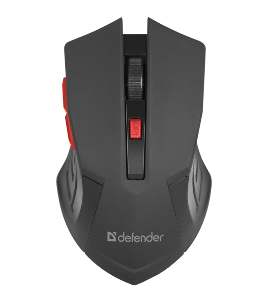 Мышь беспроводная Defender Accura MM-275 синий, 1600 dpi, радиоканал, USB, кнопки - 6