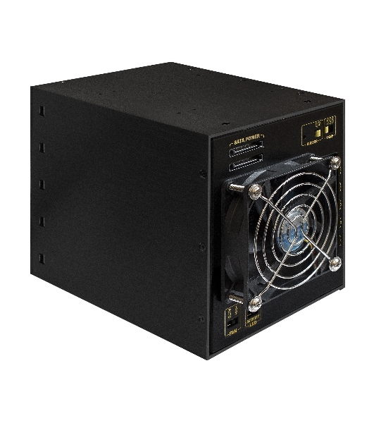 Корзина для HDD ExeGate EX289284RUS HS535-12G (универсальная, на 5*3,5' SATA3/12G SAS HDD, занимает 3*5,25' отсека)