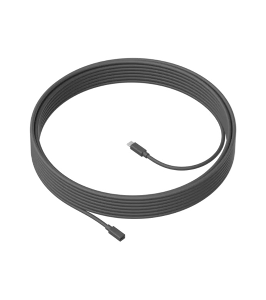 Кабель LOGITECH MeetUp 10m Mic Cable - графитовый - WW - MEETUP 10M MIC CABLE