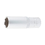 Головка торцевая Stels удлиненная, 13 мм, 6-гранная, CrV, под квадрат 1/2', фото 1