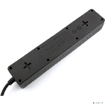 Сетевой фильтр 5bites GARDA SP6B-550 6S/3x0.75 мм2/5 м/черный, фото 1