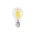 Умная LED лампа филамент GEOZON/E27/A60/5.5W/2200K-5500K/Wi-Fi/AC 220-250В, 50/60Гц/500lm/transparent GSH-SLF01, фото 1