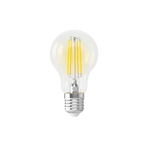 Умная LED лампа филамент GEOZON/E27/A60/5.5W/2200K-5500K/Wi-Fi/AC 220-250В, 50/60Гц/500lm/transparent GSH-SLF01