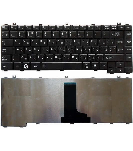 Клавиатура для ноутбука Toshiba Satellite C600 L600 L630 L640 C640 черная