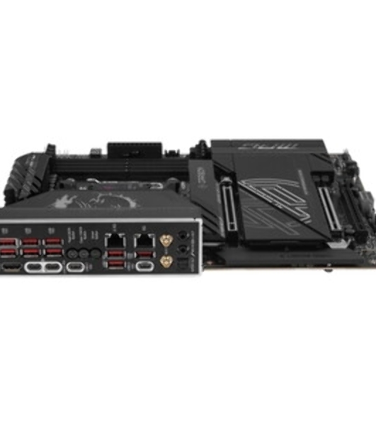 Материнская плата MSI MPG X870E CARBON WIFI, AM5, AMD X870E, 4xDDR5, 4xSATA, 4xM.2, 1xPCIe 5.0 x16, 1xPCIe 5.0 x4, 1xPCIe 4.0 x4, 1xHDMI, 2xUSB-C, 2x1Gb LAN, 9xUSB 3.2 Gen 2, 2xUSB4, 2x3.5 мм, 7.1, ATX
