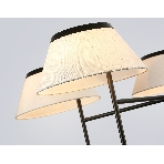 Люстра Ambrella light LH72453/5 BK/WH черный/белый Е14/5 max 40W D1000*290-1080, фото5
