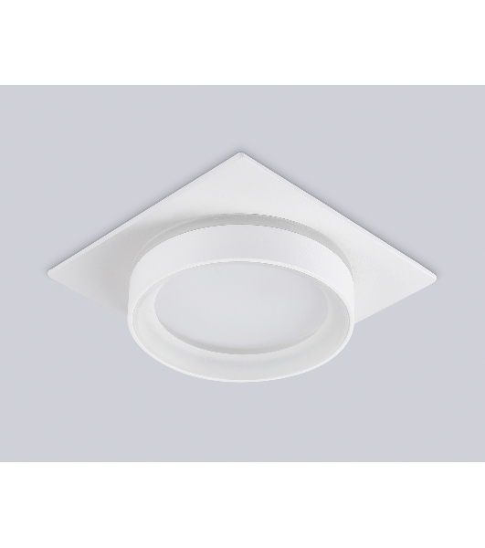 Светильник Ambrella light TN6709 WH белый IP44 GX53 max 15W 105*105*45