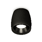 Светильник Ambrella Light XS1142002 SBK/PBK черный песок/черный полированный MR16 GU5.3 (C1142, N7031), фото 1