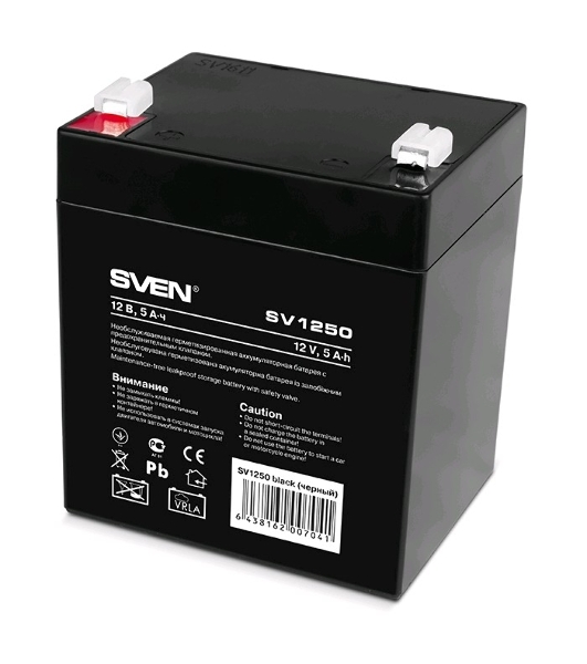 Батарея для ИБП SVEN SV1250 (12V 5Ah)