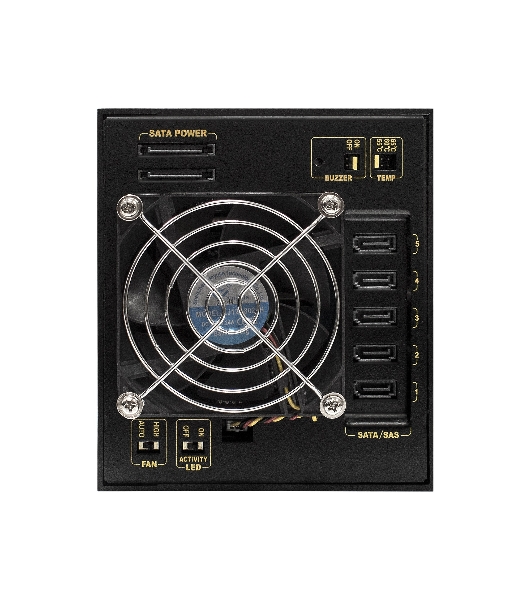 Корзина для HDD ExeGate EX289284RUS HS535-12G (универсальная, на 5*3,5' SATA3/12G SAS HDD, занимает 3*5,25' отсека)