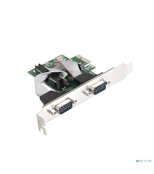 Контроллер ExeGate EXE-307 PCI-E, 2*COM port (OEM)