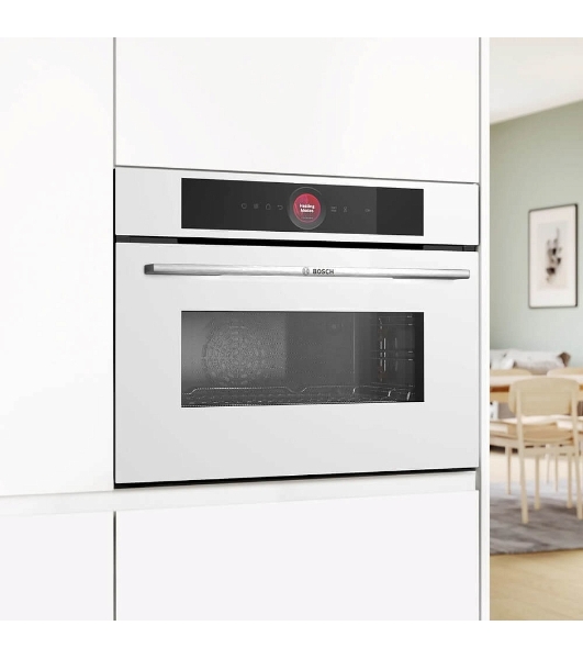 Встраиваемый духовой шкаф электрический Bosch CMG7241W1 белый