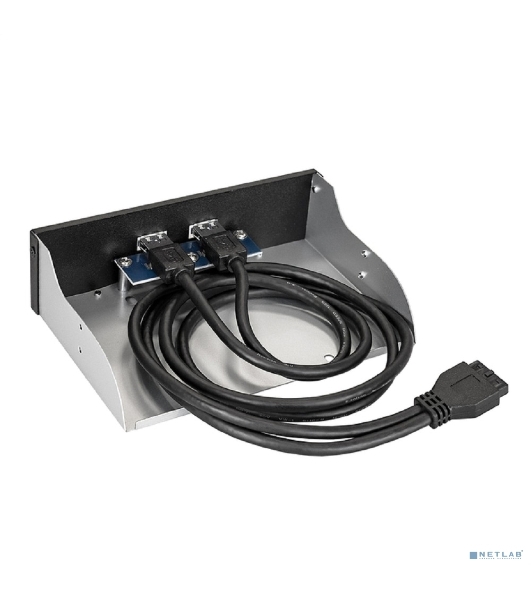 Планка USB на переднюю панель ExeGate U5H-615, 5,25'/2*USB3.0, 19 pin USB 3.2 Gen1