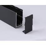 GL1058 BK черный заглушка для шинопровода Magnetic 220V 30.6*56*2 (2шт), фото3