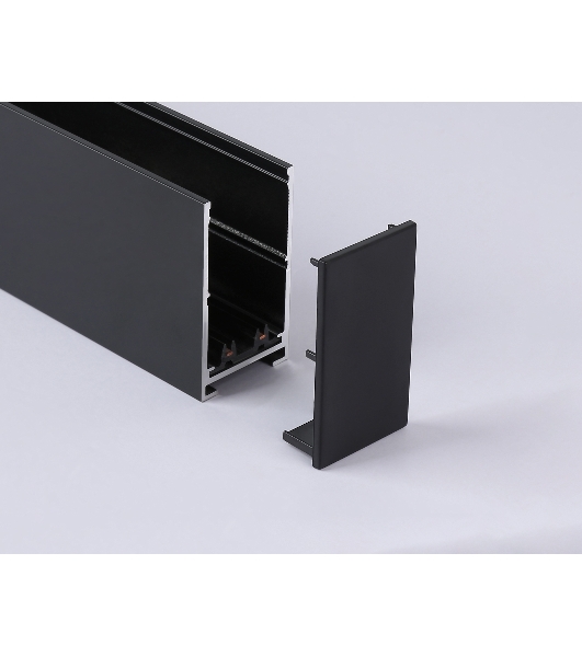 GL1058 BK черный заглушка для шинопровода Magnetic 220V 30.6*56*2 (2шт)