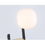 Настенный светильник Ambrella light LH51019/2 BK/BS/FR черный/латунь/белый матовый G9*2 max 28W 230*170*480, фото4