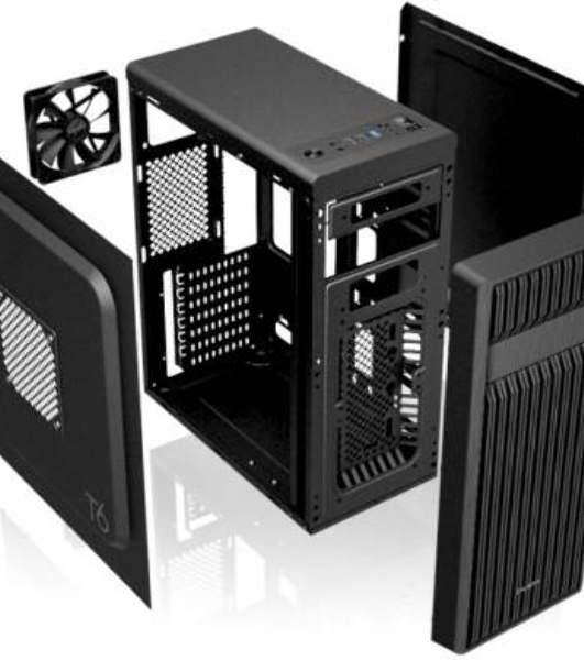 Компьютерный корпус Zalman ZM-T6 черный без БП ATX 1xUSB 2.0 1xUSB 3.0 audio bott PSU