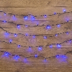 Гирлянда Neon-night 'Твинкл Лайт' 15 м, темно-зеленый ПВХ, 120 LED, синий, фото 1