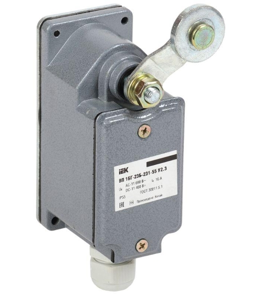 Выключатель концевой ВП 16Г-23Б-231-55 У2.3 1з+1р IP55 IEK KV-1-16-1