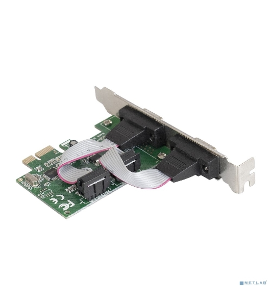 Контроллер ExeGate EXE-307 PCI-E, 2*COM port (OEM)