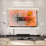 Кронштейн для телевизора ONKRON M10 черный 42'-110' макс.100кг настенный поворотно-выдвижной и наклонный, фото8