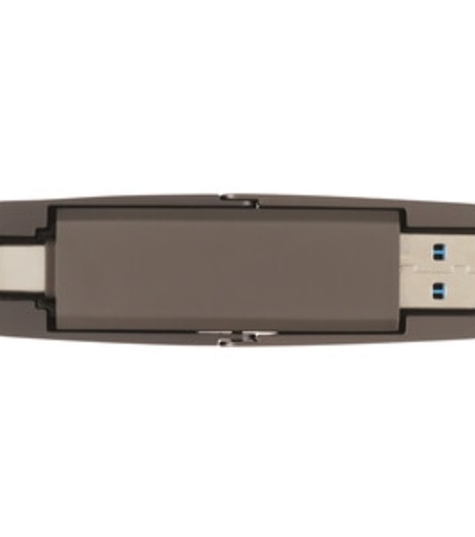 Флешка USB Netac US5 1Tb USB 3.2+TypeC Solid State Flash, up to 550MB/500Mb/s