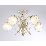 Светильник Ambrella light TR3066/5 WH/GD белый/золото E27*5 max 40W D590*340, фото3