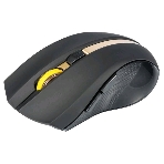 Мышь беспроводная Oklick 495MW черный/золотистый, 1600 dpi, радиоканал, USB, кнопки - 6, фото5