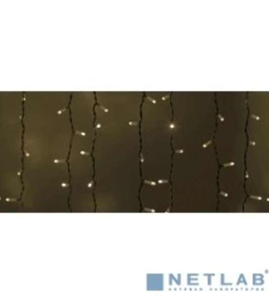 Гирлянда Neon-night 'Светодиодный Дождь' 2х1,5м, постоянное свечение, белый провод, 230 В, диоды теплый белый, 360 LED