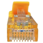 Патч-корд Suprlan 10-0163 UTP RJ-45 вил.-вилка RJ-45 cat.5e 2м желтый LSZH 24AWG, фото 1
