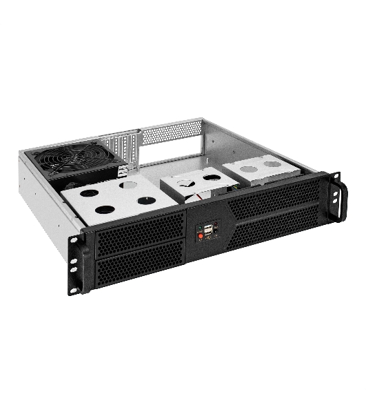 Серверный корпус ExeGate Pro 2U400-04 (RM 19', высота 2U, глубина 400, БП 1200RADS, 2хUSB)