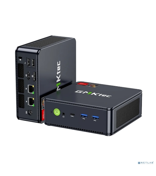 Неттоп GMKTEC Mini NucBox M5Ultra AMD Ryzen 7 7730U, DDR4 16ГБ, 512ГБ SSD, AMD Radeon Vega 8, Windows 11 Pro, черный