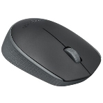 Мышь беспроводная Logitech M170 черный/темно-серый, 1000 dpi, радиоканал, USB, кнопки - 3, фото34