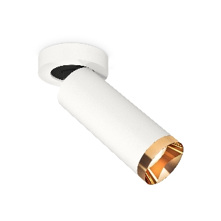 Светильник Ambrella Light XM6342204 SWH/PYG белый песок/золото желтое полированное MR16 GU5.3 (A2228, C6342, N6134)