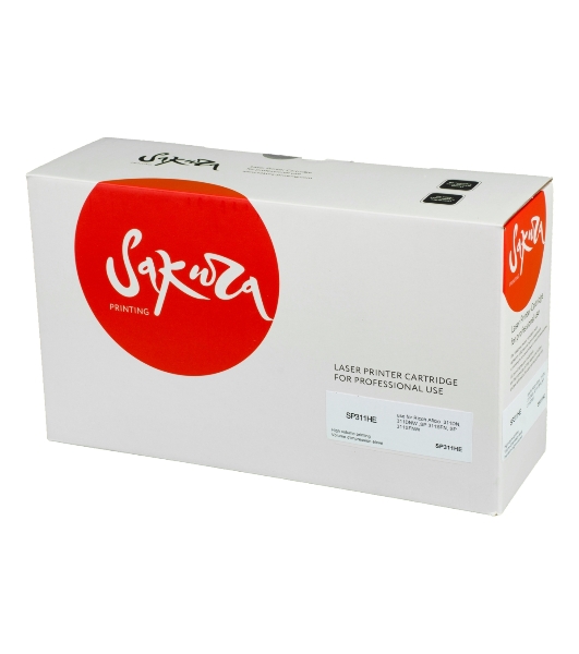 Картридж Sakura SP311HE Black для Ricoh Aficio 311DN, 311DNW,SP 311SFN, SP 311SFNW, черный, 3500 к.