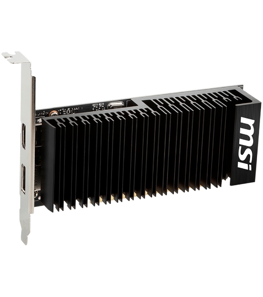 Видеокарта MSI PCI-E GT 1030 2GHD4 LP OC nVidia GeForce GT 1030 2048Mb 64bit DDR4 1189/2100/HDMIx1/DPx1/HDCP Ret low profile