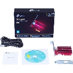 Сетевой адаптер 10 Gigabit PCI-E network adapter, 1 PCI Express 3.0 X4 interface, 1 100/1000/10000Mbps Ethernet port, come with Low-Profile and Full-Height Brackets, фото11