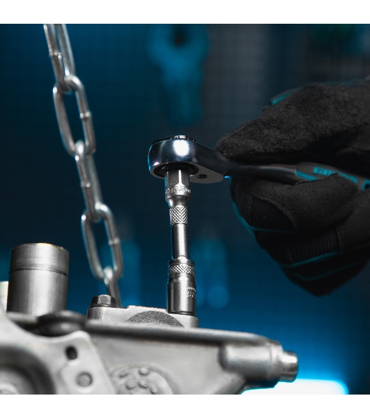 Набор инструментов Gross 109 предметов, 120 зубьев, CrV 1/4, 1/2'
