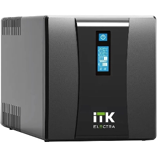 Источник бесперебойного питания Line-interactive 1,2кВА/720Вт, фаза 1/1, LCD дисплей, с АКБ 2х7AH, USB