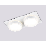 Светильник Ambrella light TN52423/2 WH/FR белый/белый матовый GX53 max 12W 210*105*45, фото7