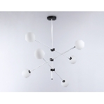 Светитльник Ambrella Light TR2512/6 WH/BK белый/черный G9/6 max 10W D970*830, фото 1