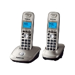 Телефон беспроводной (DECT) Panasonic KX-TG2512RUN (платиновый) Доп трубка в комплекте,АОН, Caller ID,спикерфон на трубке,полифония, фото4